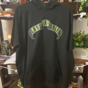 Guns N’ Roses short sleeved hoodie